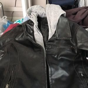 Leather jacket